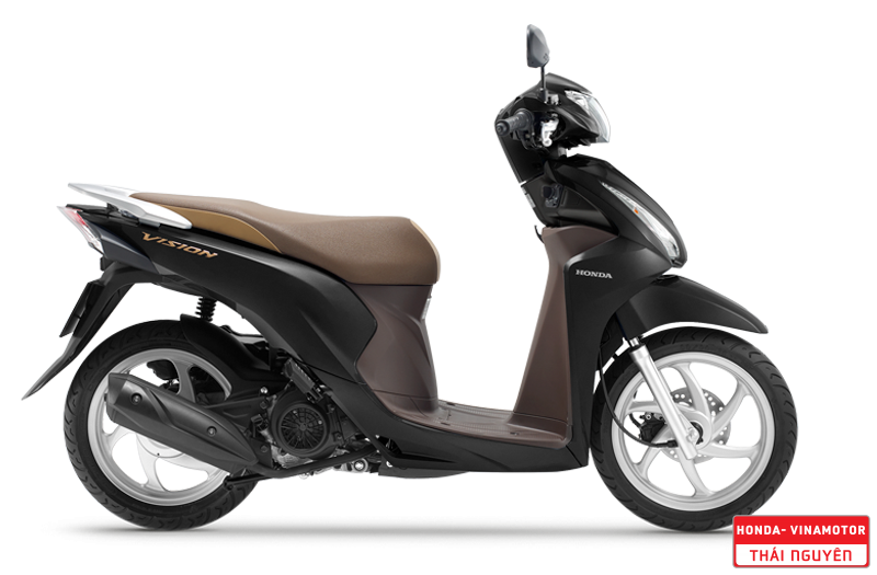 VISION 110cc Đen Nâu - Cao Cấp