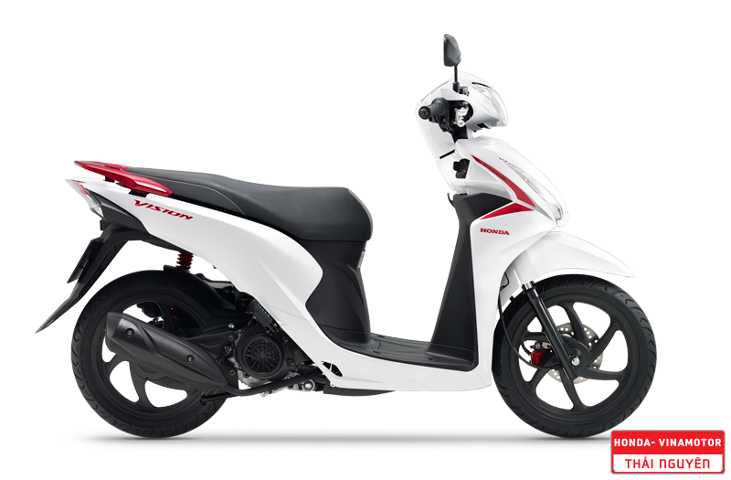 VISION 110cc Trắng Đen - Đặc Biệt