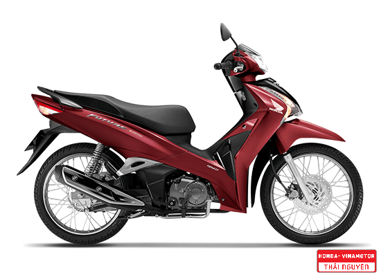 FUTURE 125cc Đỏ đen - vành nan hoa