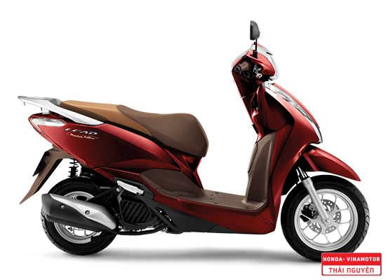 LEAD 125cc Đỏ Nâu - Cao Cấp