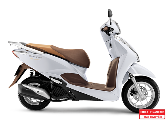 LEAD 125cc Trắng Nâu - Cao Cấp