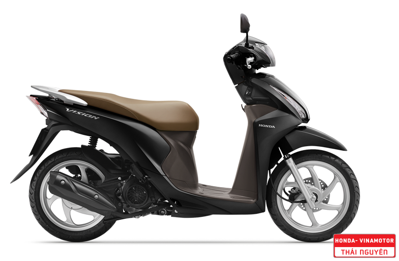 VISION 110cc Đen Nâu - Tiêu Chuẩn