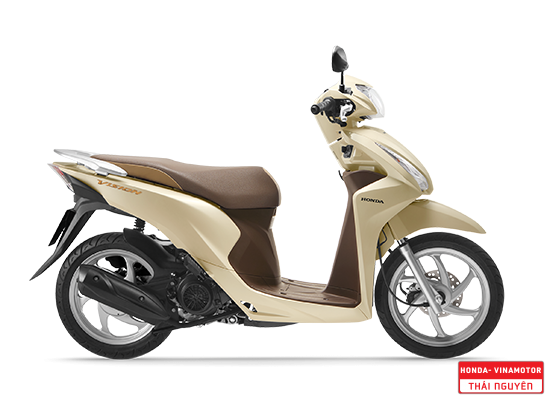 VISION 110cc Vàng Nâu - Cao Cấp