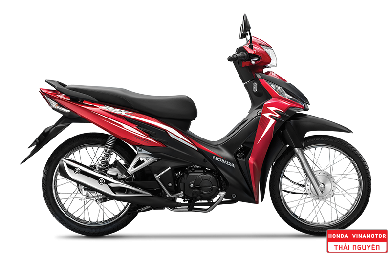 WAVE RSX 110cc Đỏ Đen - Vành Nan