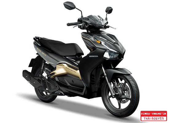 AirBlade 125cc Đen Vàng Đồng (CBS)