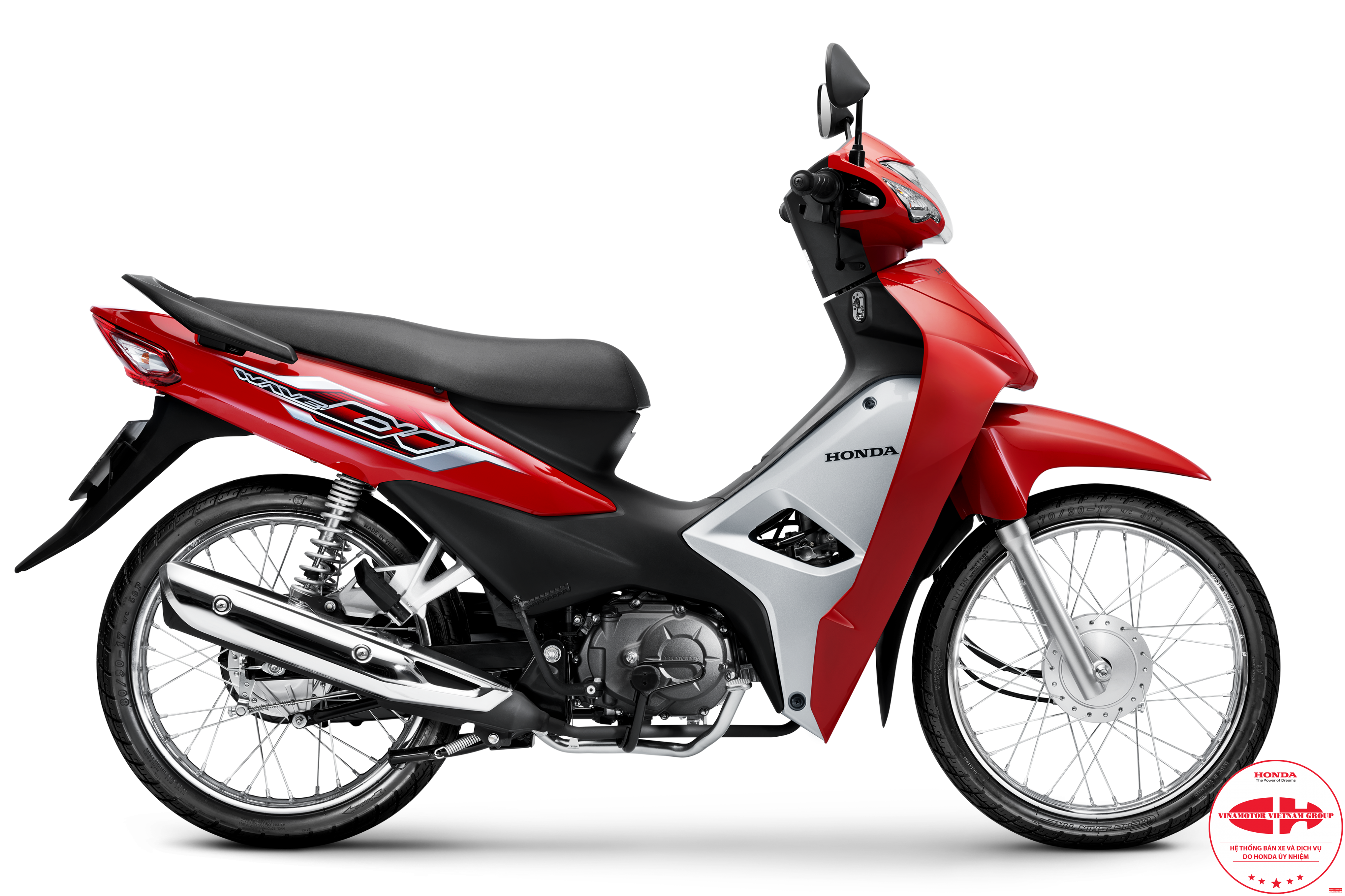 WAVE Alpha tiêu chuẩn đỏ