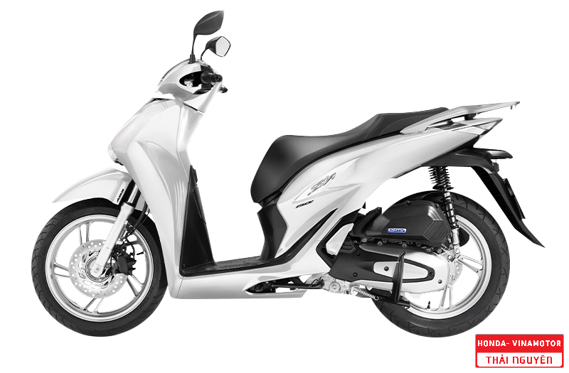 Sh 125cc Trắng Đen - ABS