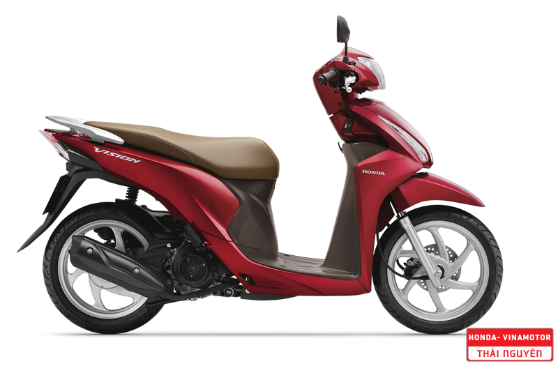 VISION 110cc Đỏ Nâu - Tiêu Chuẩn
